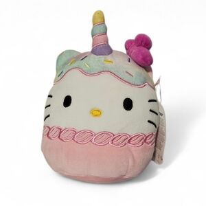 NWT Squishmallow Hello Kitty Unicorn Birthday Gift Collectible Toy